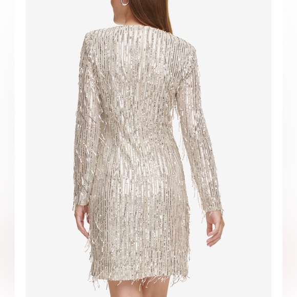 Eliza J sequin cocktail dress sz 14 - Picture 2 of 8